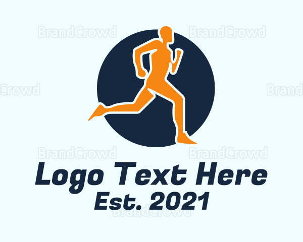 Running Man Sport Logo