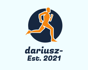 Exercise - Running Man Sport logo design