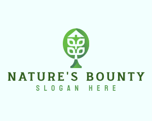 Nature Tree Eco logo design