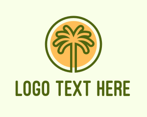 Vacation - Tropical Adventure Island logo design