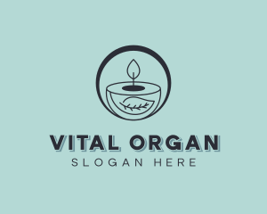 Organic Candle Maker logo design