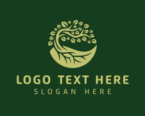 Leaf - Natural Eco Tree logo design