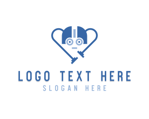 Maintenance - Vacuum Cleaner Robot logo design