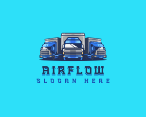 Cargo Truck Fleet logo design