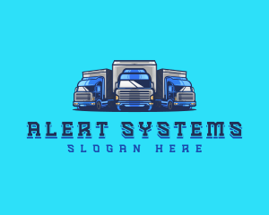 Cargo Truck Fleet logo design