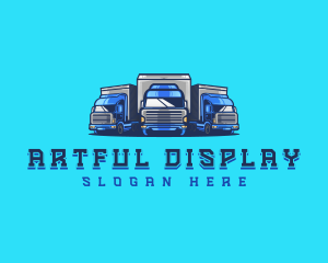 Cargo Truck Fleet logo design