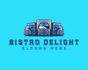 Cargo Truck Fleet logo design