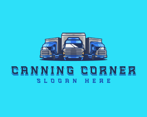 Cargo Truck Fleet logo design