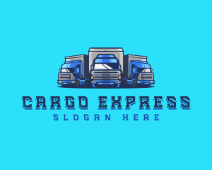 Cargo Truck Fleet logo design