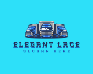 Cargo Truck Fleet logo design