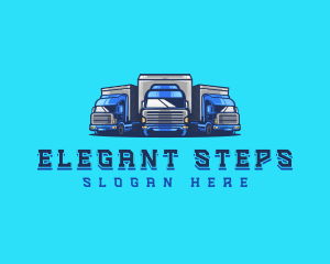 Cargo Truck Fleet logo design