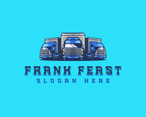 Cargo Truck Fleet logo design