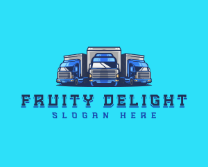 Cargo Truck Fleet logo design