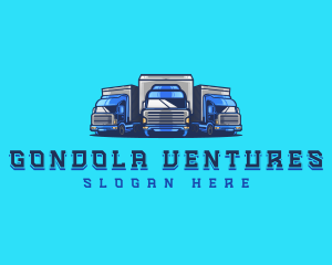 Cargo Truck Fleet logo design