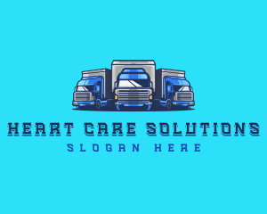 Cargo Truck Fleet logo design