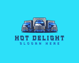 Cargo Truck Fleet logo design