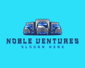 Cargo Truck Fleet logo design