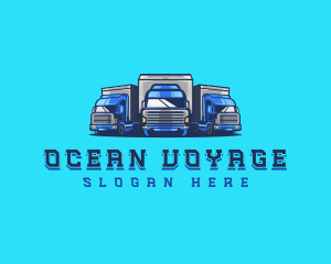 Cargo Truck Fleet logo design