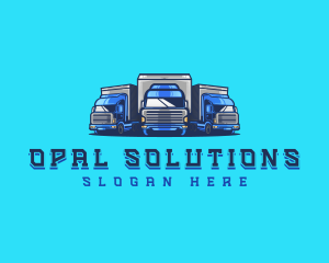 Cargo Truck Fleet logo design