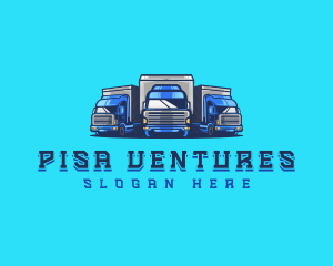 Cargo Truck Fleet logo design