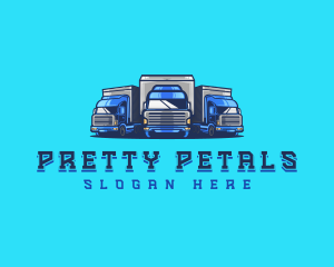 Cargo Truck Fleet logo design