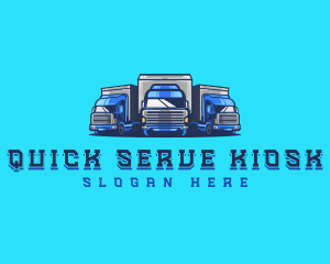 Cargo Truck Fleet logo design