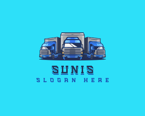 Cargo Truck Fleet logo design