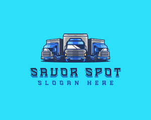 Cargo Truck Fleet logo design