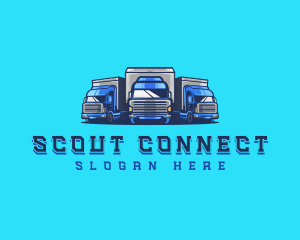 Cargo Truck Fleet logo design