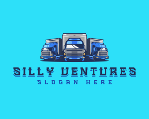 Cargo Truck Fleet logo design