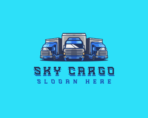 Cargo Truck Fleet logo design