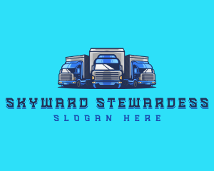 Cargo Truck Fleet logo design