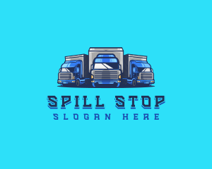 Cargo Truck Fleet logo design