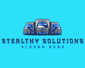 Cargo Truck Fleet logo design