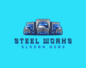 Cargo Truck Fleet logo design