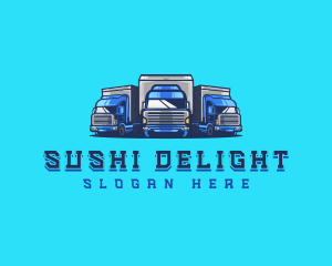 Cargo Truck Fleet logo design