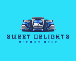 Cargo Truck Fleet logo design