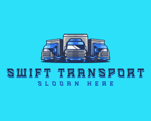 Cargo Truck Fleet logo design