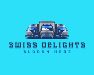 Cargo Truck Fleet logo design