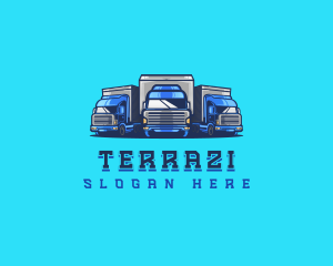 Cargo Truck Fleet logo design