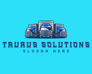 Cargo Truck Fleet logo design