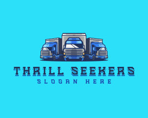 Cargo Truck Fleet logo design