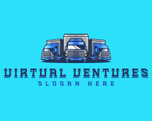 Cargo Truck Fleet logo design