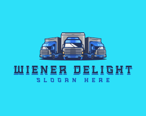 Cargo Truck Fleet logo design