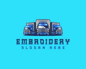 Cargo Truck Fleet logo design