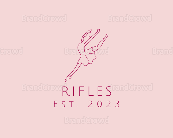 Ballerina Dancer Ballet Logo