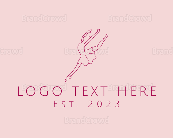 Ballerina Dancer Ballet Logo