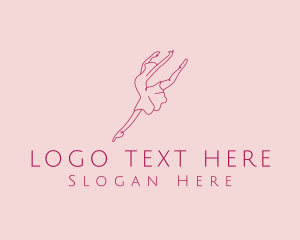 Ballerina Dancer Ballet Logo