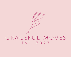 Ballet - Ballerina Dancer Ballet logo design