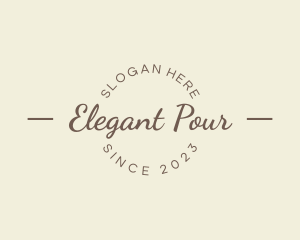 Elegant Beauty Brand logo design